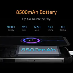 Смартфон Oulitel WP27 68"FHD+ /12GB+256GB/ G99 /8500mAh /64+16Мп/ IP69K /NFC CAMO - мініатюра 7