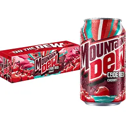Газований напій Mountain Dew Code Red Cherry 355 мл - мініатюра 4