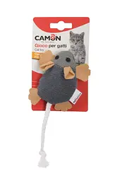 Іграшка для котів з котячою м'ятою - джинсова мишка Camon 7.5см