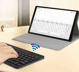 Чохол-клавіатура з підсвіткою для Xiaomi Pad 5 / 5 Pro 7 кольорів - мініатюра 3