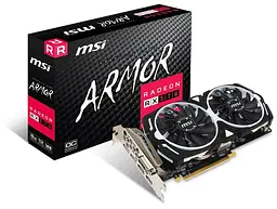 Відеокарта MSI AMD Radeon RX 570 8Gb Armor OC (Radeon RX 570 ARMOR 8G OC) (GDDR5, 256 bit, PCI-E 3.0 x16) Б/в - мініатюра 4