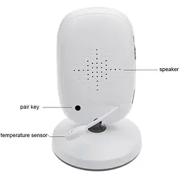 Відеоняня бездротова Baby Monitor VB603 / HD720P / 3.2 "LCD c датчиком температури (100235) - мініатюра 5