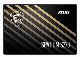 Накопичувач SSD MSI Sata 2.5" 240GB Spatium S270 250 256 (S78-440N070-P83)
