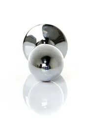 Анальна пробка - Jewellery Silver Plug Clear S - мініатюра 8