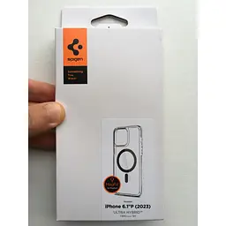 Протиударний чохол Spigen Ultra Hybrid MagFiдля iPhone 15 Pro (6.1") Graphite ACS06716 - мініатюра 2