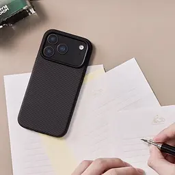 Чохол Pitaka Aramid UltraGuard Case для Apple iPhone 17 Pro Black/Grey (KI1701PB) [155185] - мініатюра 5