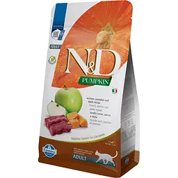 Сухий корм для котів Farmina N&D Pumpkin Venison & Apple Adult з олениною, гарбузом та яблуком 300 г