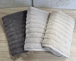 Набір турецьких махрових рушників Cestepe MicroCotton Premium 3 штуки 50x90 + 3 штуки 70х140 Ezgi 1 щільність 600 г/м2 - мініатюра 7