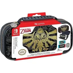 Чохол Game Traveler Deluxe Travel Case Zelda Black Gold Logo (Nintendo Switch, Switch Lite, Switch OLED model) - мініатюра 2