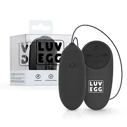 Віброяйце EasyToys Luv Egg 16 см чорний - мініатюра 4