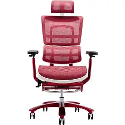 Офісне крісло GT Racer X-815L, червоно-біле (X-815L White/Red (W-52)) - мініатюра 3