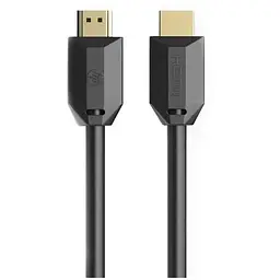 Кабель мультимедійний HDMI M to HDMI M 1.0m V2.0 4K 60Hz HP (HP_DHC-HD01-01M)
