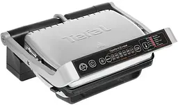 Гриль притискний OptiGrill+ Initial 2000Вт, метал Tefal teh0026240