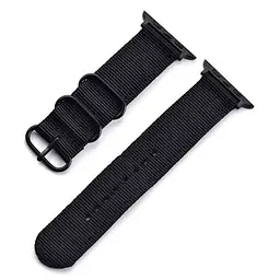 Нейлоновий ремінець Primolux Traveller для Apple Watch 38 мм, 40 мм, 41 мм Black - мініатюра 3