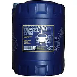 Олива моторна Mannol Diesel Extra 10w40 CH-4/SL 10 л (22727)