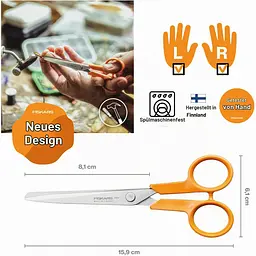 Ножиці універсальні Fiskars 16 см (1075055) - мініатюра 2