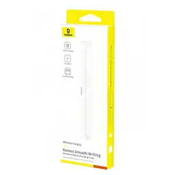 Кейс для зарядки стилуса Baseus Smooth Writing Stylus Wireless Charging Case Moon White (With Simple Charging Cable Type-C 3A 0.3m) - мініатюра 2
