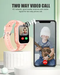 Смарт годинник-телефон дитячі Wonlex CT21 з відеодзвінком WI-FI GPS SIM-карта Pink (18556) - мініатюра 5