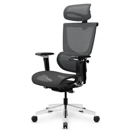Офісне крісло Mealux S8 Air Black (HF-S8P M/B) - мініатюра 7