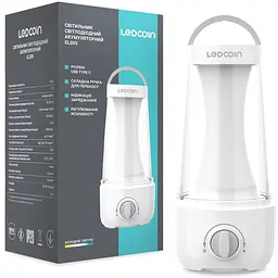 Акумуляторний світильник Ledcoin 10 Вт білий EL305 (80565)