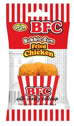 Жувальна гумка American Continental BFC Bubblegum Fried Chicken with Candy Ketchup 21г