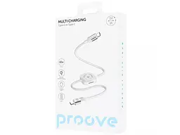 Кабель USB Type-C Proove Multi Charging USB Type-C to USB Type-C 60W White (CCMT27002101) - мініатюра 2