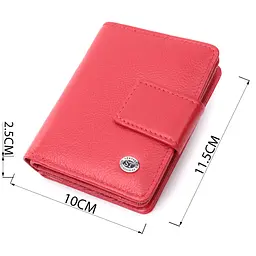 Жіночий шкіряний гаманець ST Leather 10х11,5х2,5 см acs0029428 - мініатюра 3
