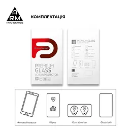 Захисне скло на Nokia 1,4 з олеофобним покриттям, Pro, повне проклеювання, антистатичний і пиловідштовхуючий шар, 9H, самоклеючеся, 2.5D, на весь екран, антистатичний клей, ArmorStandart (ARM58167) - мініатюра 7