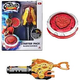 Дзига Auldey Infinity Nado VI Starter Pack Blazing War Bear (EU654112) - мініатюра 2