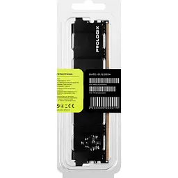 Модуль пам'яті для комп'ютера DDR4 8GB 32GB 3200 MHz Black Prologix (PRO8GB3200B4) - мініатюра 5