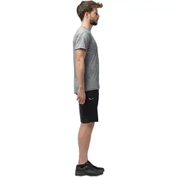 Футболка Salewa Puez Melange Dry T-Shirt Men 46/S Grey - мініатюра 8