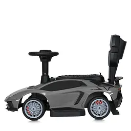 Дитячий електромобіль-толокар 2 в 1 Bambi M 5777EBL-11 до 23 кг - мініатюра 3