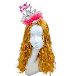 Корона на заколці Happy Birthday