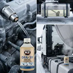 Антигель для дизельного палива K2 TURBO DFA-39 1 л (1000 літрів) ET301 (K20235) - мініатюра 2