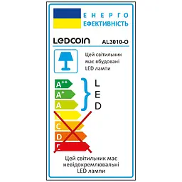 Світлодіодний накладний світильник Ledcoin AL3010-R 24 Вт 6500K - мініатюра 3