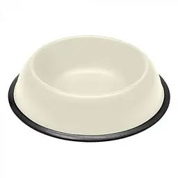 Миска Ferplast Mira Kc 78 для собак і котів, Ø28×7 см, з гуми, білий - мініатюра 7
