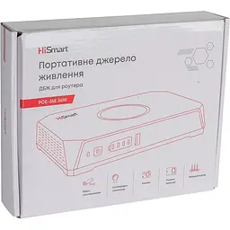 ДБЖ для роутера HiSmart POE-36E 36W 8800mAh - мініатюра 6