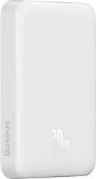 Портативний акумулятор Baseus Magnetic Mini Wireless Fast Charge 20W 10000mAh white (PPCX070002) - мініатюра 4