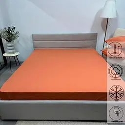 Простирадло Ecotton Super Soft SB-119 фланель на резинці Coral 140х200 см (24427) - мініатюра 2