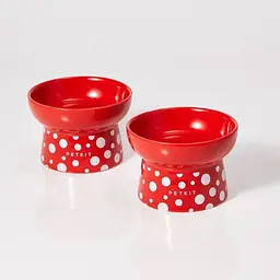 Керамічна миска Petkit Polka Dot Bowl Red - мініатюра 2