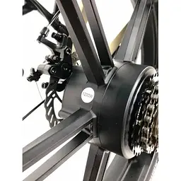 Електровелосипед Trigo фетбайк 20 дюймів 1200W 48V 24Ah чорний - мініатюра 11