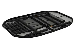 Стіл Bo-Camp Northgate Oval 120x80 cm Black/Grey (1404187) - мініатюра 6