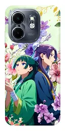 TPU чохол Demsky Whispering bloom для Infinix Smart 9 4G / Hot 50i