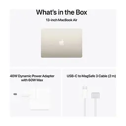 Ноутбук Apple MacBook Air 13 M5 A3449 Starlight (MDHD4UA/A) - мініатюра 9