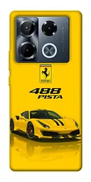 TPU чохол Demsky Yellow beast для Infinix Note 40 Pro 4G