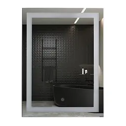 Дзеркало Unio MRR-01 SQR-AA-S 600 x 800 mm LED FL з сенсором 000027462 - мініатюра 2