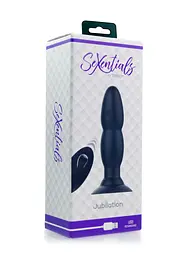 Анальна пробка Toy Joy SeXentials Jubilation Plug 14 см (чорний) - мініатюра 5