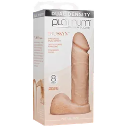 Фалоімітатор Doc Johnson Platinum TRUSKYN The Tru Ride 8 Inch - мініатюра 3