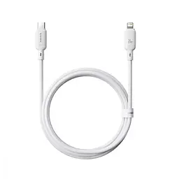 Кабель Baseus Silky Series Fast Charging Cable Type-C to iP 20W 1m білий - мініатюра 3