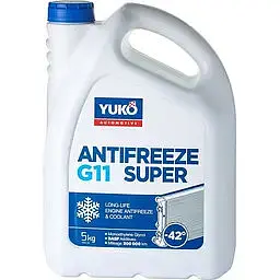 Антифриз YUKO Super G11 -42 ° C синій 5л - мініатюра 2